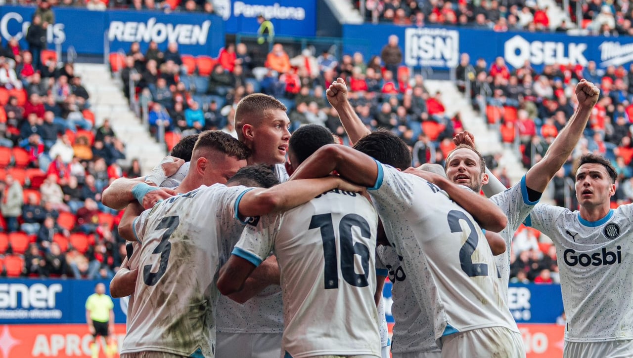 Osasuna 2-4 Girona | Un taladro que percute hasta cuando se atasca 