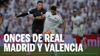 Alineaciones Real Madrid - Valencia: Alineación de Real Madrid y Valencia en el partido de la jornada 11 de LaLiga