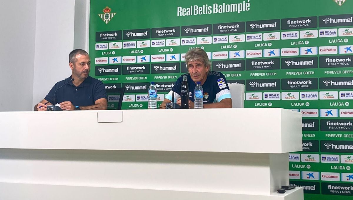 Pellegrini señala el reto del Betis este año y habla del futuro de William, Altimira, Chadi...