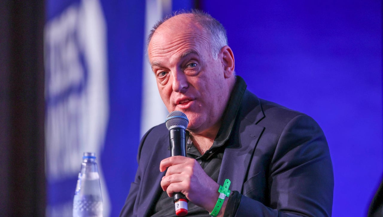 Tebas se moja con Kiat Lim y Ron Gourlay