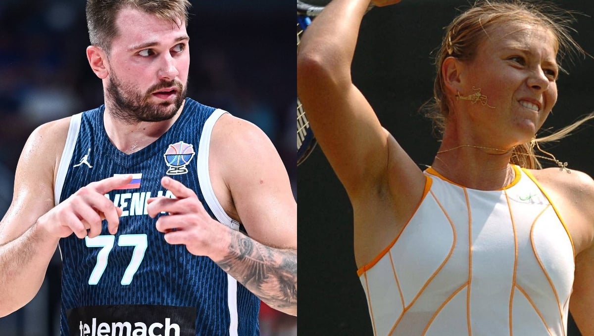 Unión inesperada entre Luka Doncic y María Sharapova
