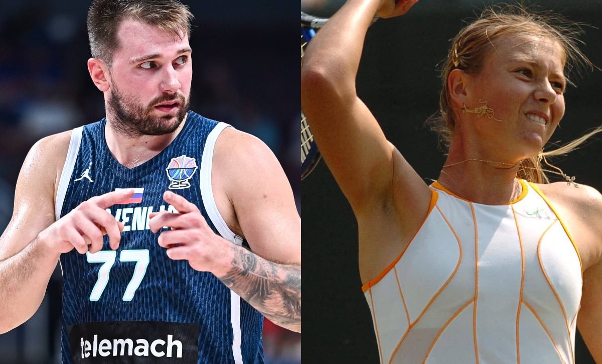 Unión inesperada entre Luka Doncic y María Sharapova