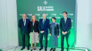 Éxito de la emocionante I Gala de la Fundación del Real Betis con la presencia de los Fichajes Estrella