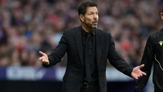 Simeone da la razón a los árbitros