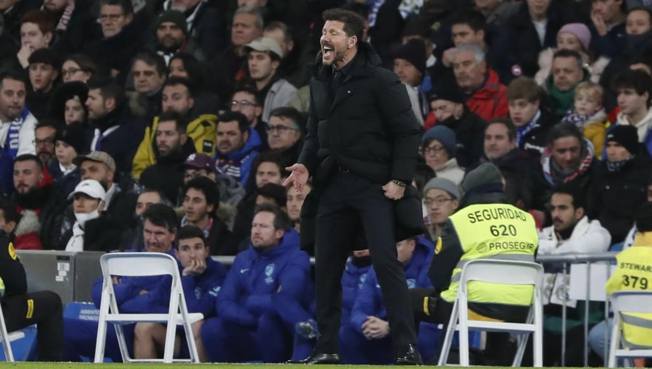 Simeone se toma como 'algo personal' la posible expulsión a Ceballos