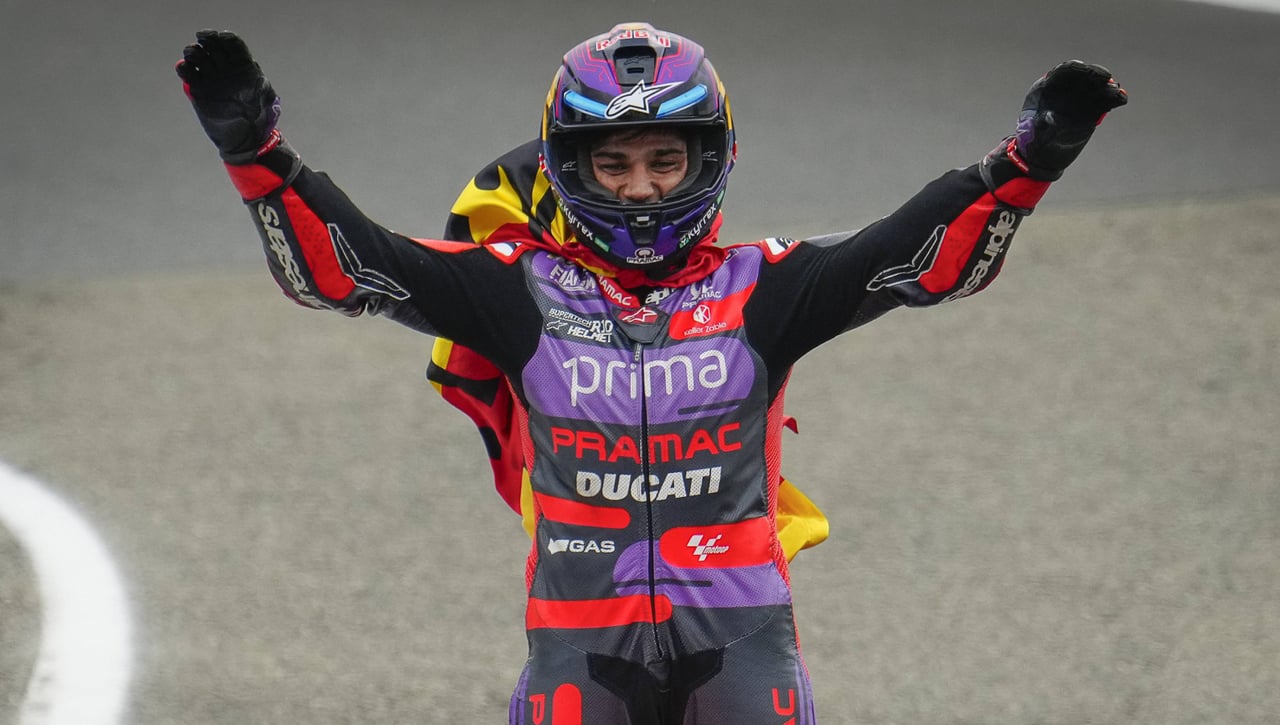 Jorge Martín se lo demuestra a Marc Márquez y Ducati