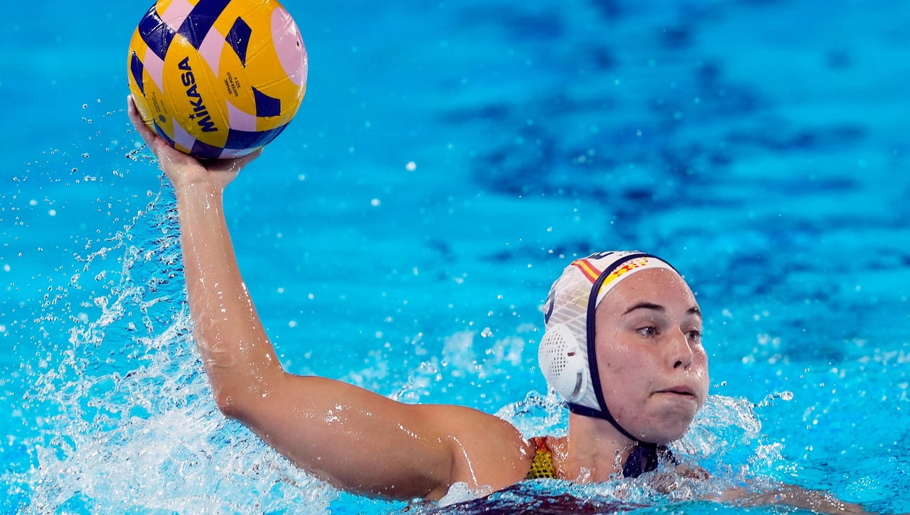 Exhibición de España en waterpolo para pasar a la semifinal