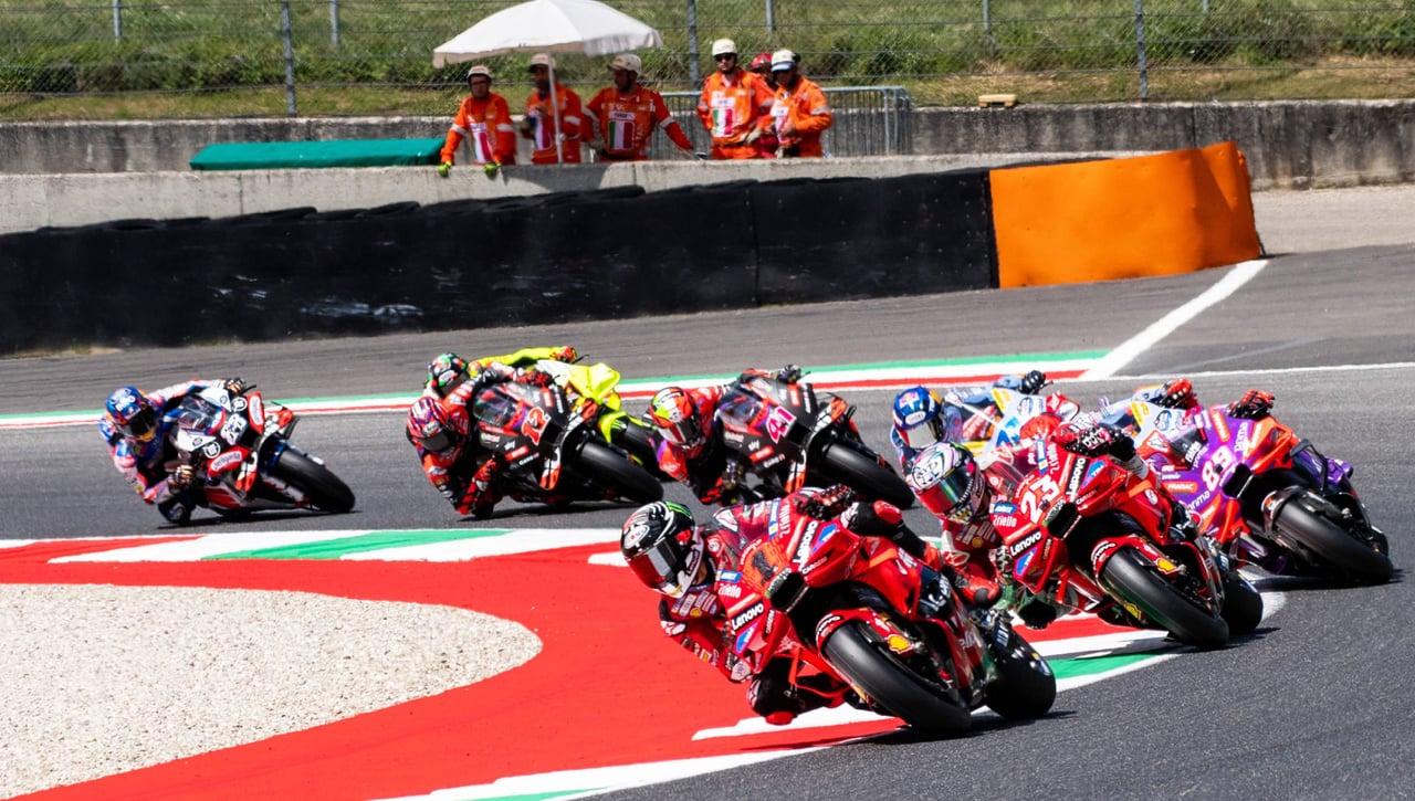 Bastianini se cuela en la fiesta de un Bagnaia que amenaza el reinado de Jorge Martín