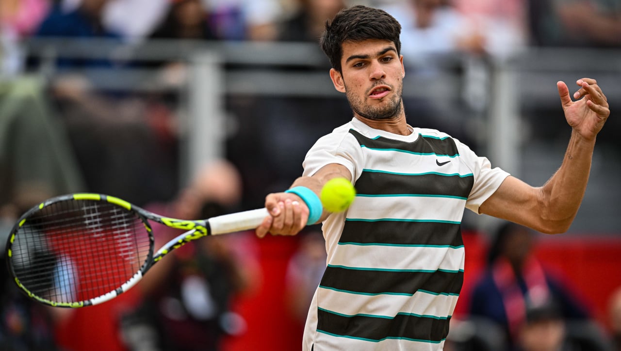 Alcaraz - Fognini: resultado y resumen del partido de primera ronda de Carlos Alcaraz en Wimbledon 2025