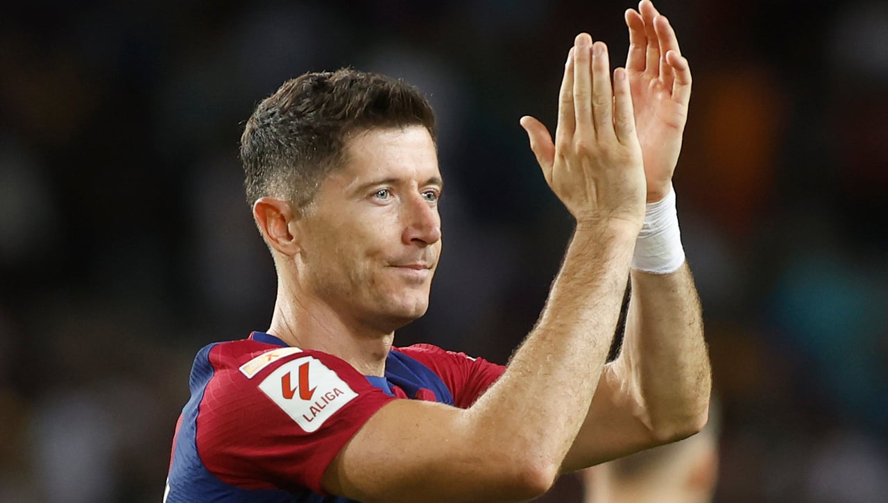 Lewandowski lanza un dardo al Real Madrid y considera al Barcelona el rival a batir en LaLiga