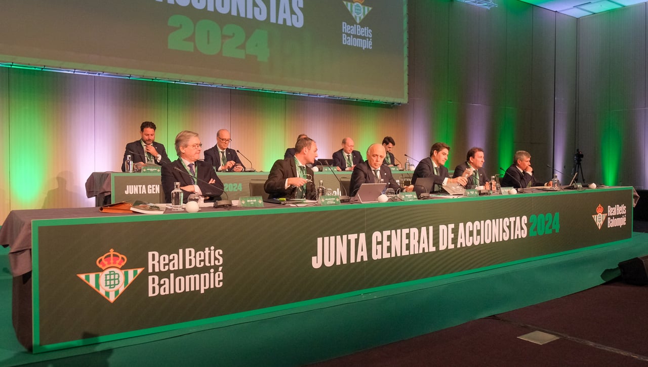 La situación económica que el Real Betis expondrá en la Junta de Accionistas de diciembre