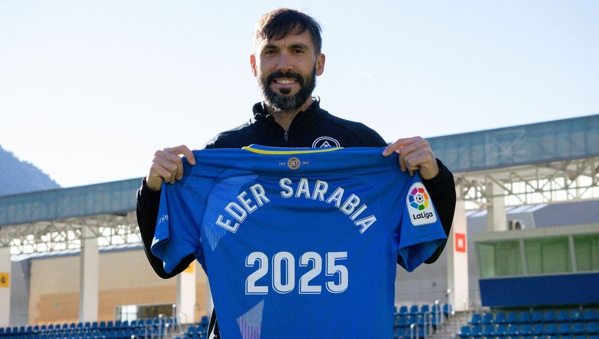 Eder Sarabia, el pupilo de Setién, que quiere llevar al Andorra a "Primera"