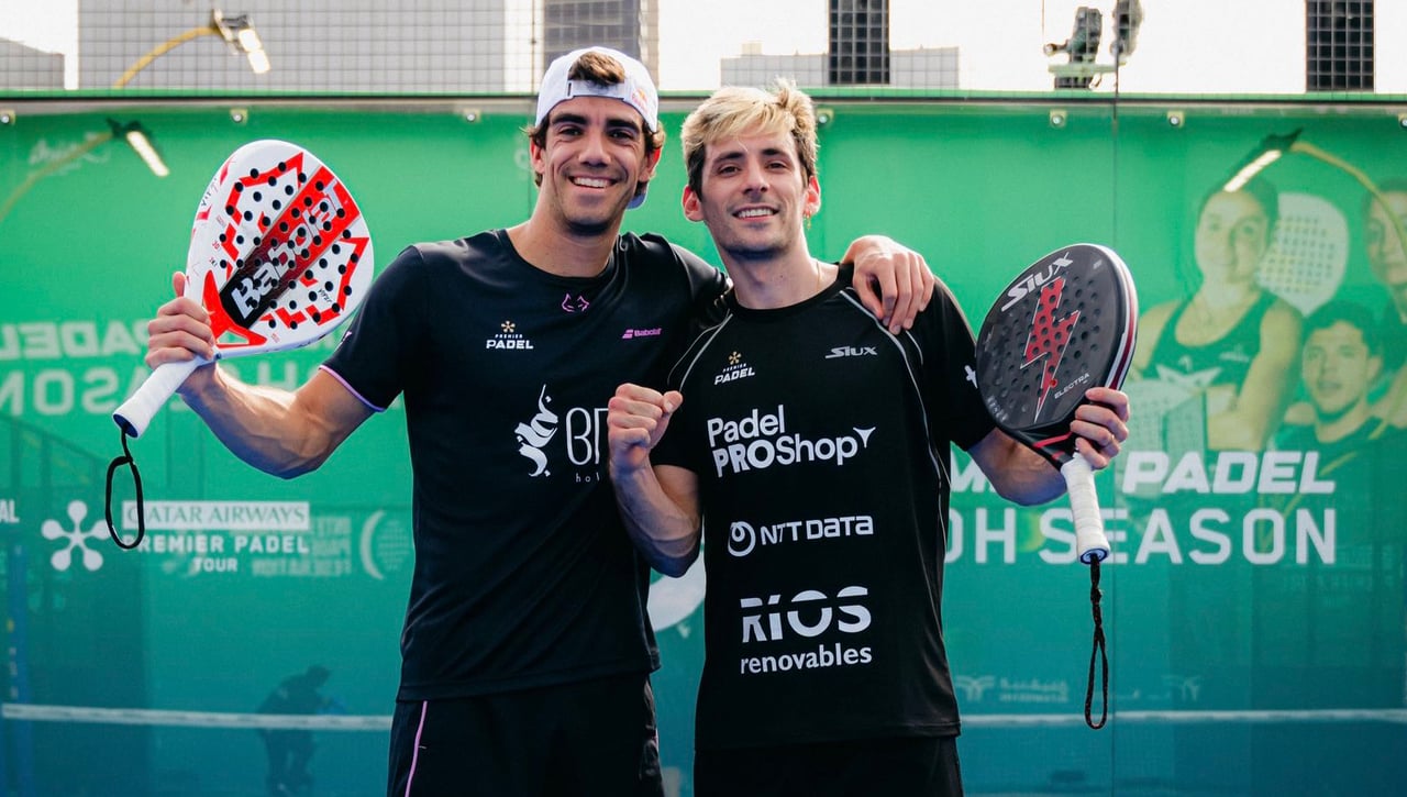 Juan Lebrón mete miedo y Paquito Navarro se estrella en el Premier Padel de Riyadh