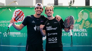 Juan Lebrón mete miedo y Paquito Navarro se estrella en el Premier Padel de Riyadh