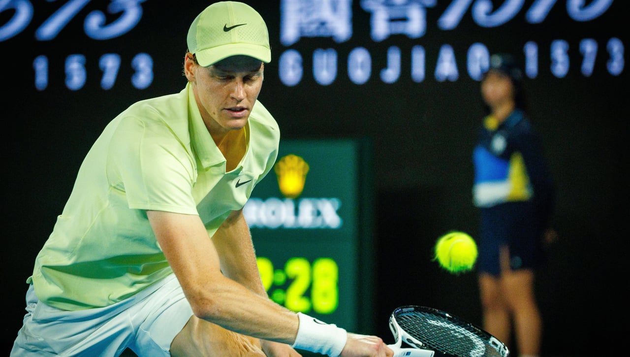 Jannik Sinner vuelve a hablar de su dopaje en el Open de Australia