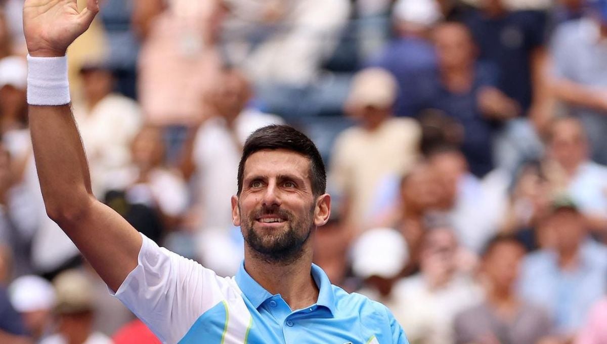Novak Djokovic no se corta