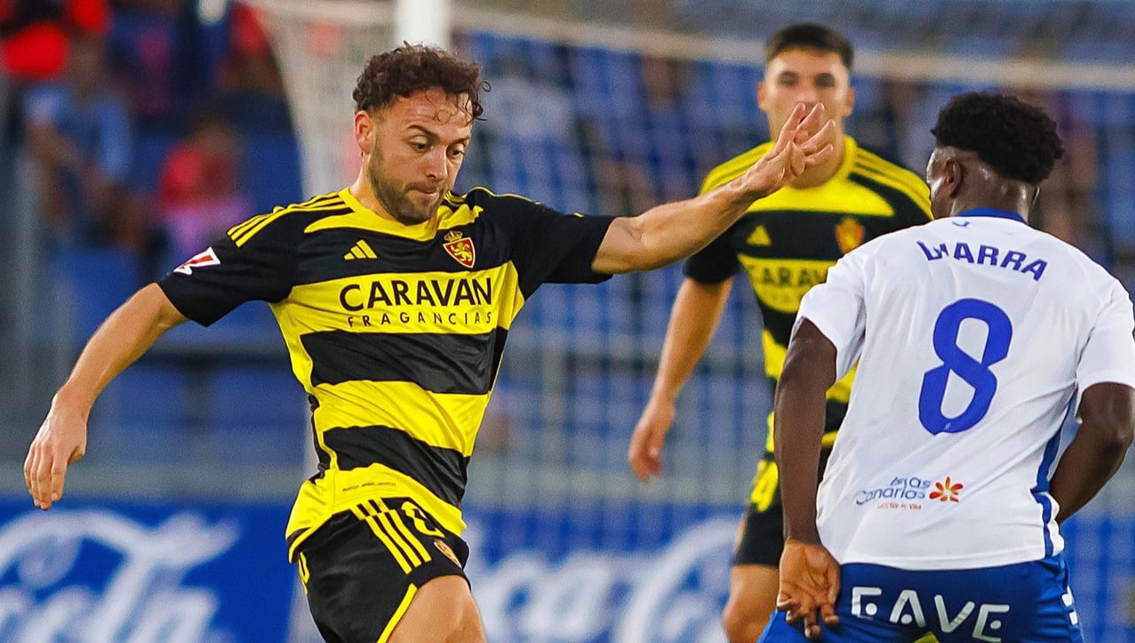 Tenerife 2-3 Zaragoza: Pepe Mel no encuentra la fórmula