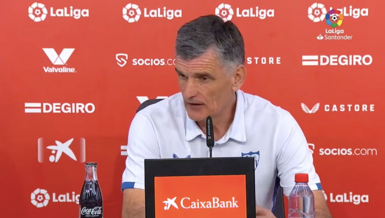 Mendilibar, tras desperdiciar un 2-0: "Demuestra la poca personalidad que tienen"