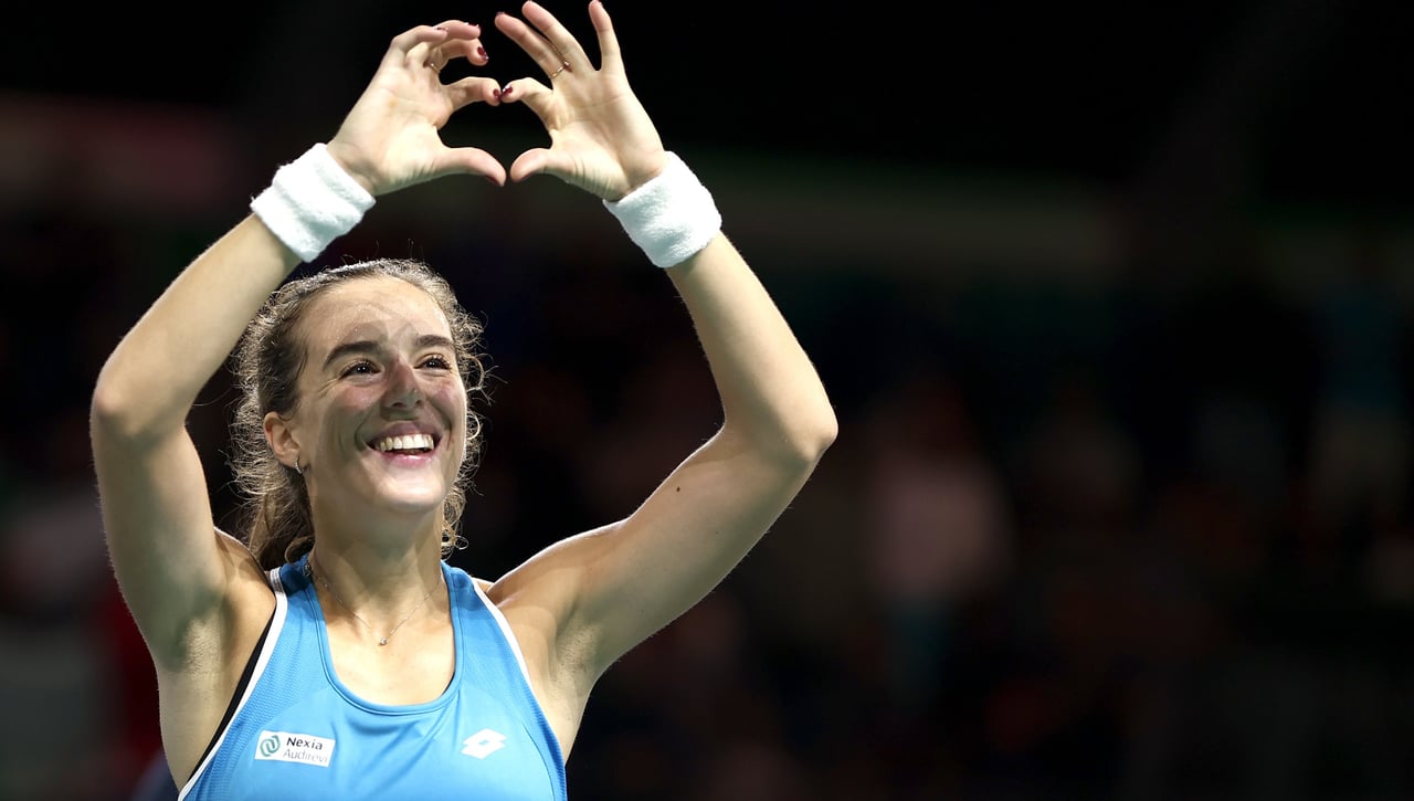 Bronzetti deja a Italia a un paso de la Billie Jean King Cup