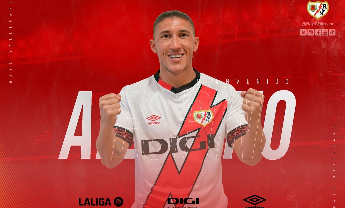 Pacha Espino, nuevo fichaje del Rayo Vallecano 