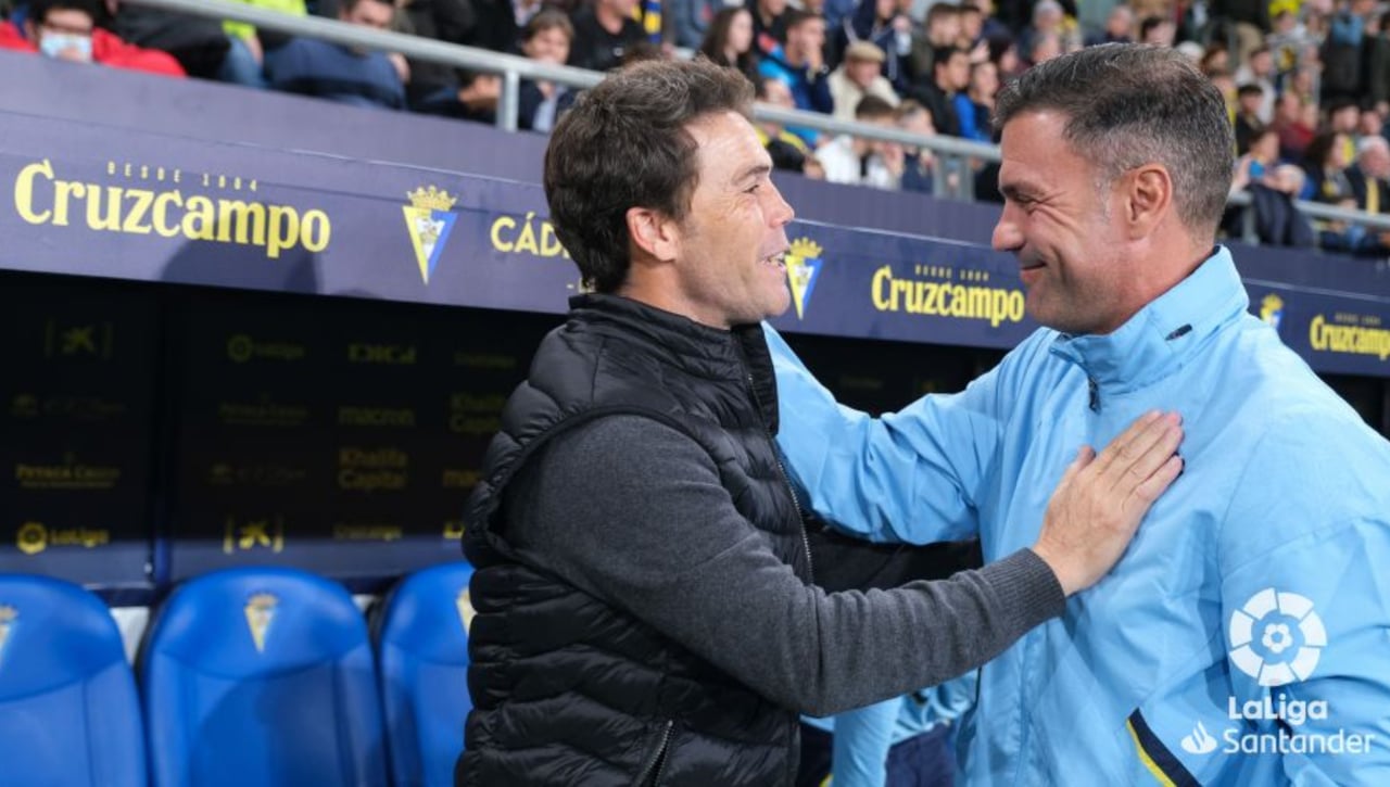 Rubi se acuerda de Pacheco tras el partido frente al Cádiz