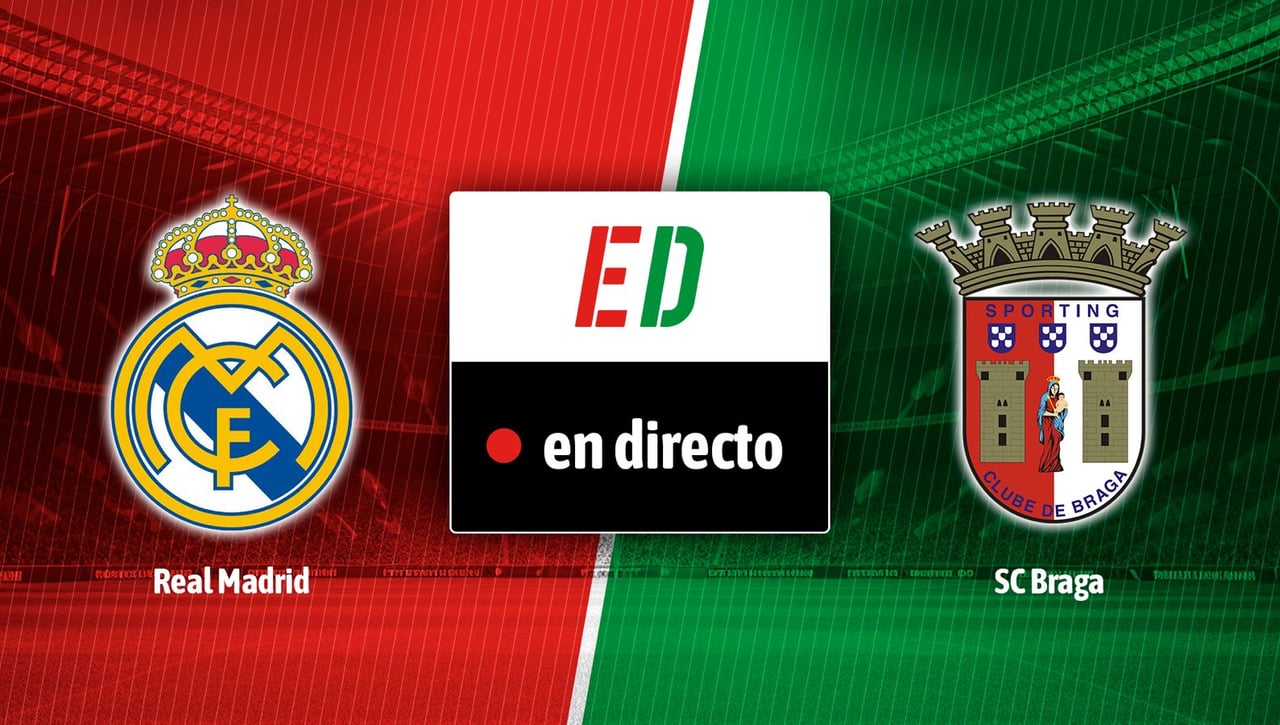 Real Madrid - SC Braga, resultado, resumen y goles del partido de Champions League