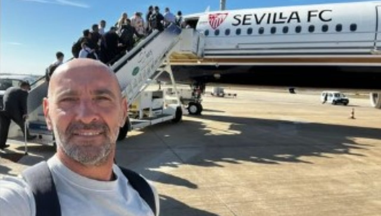 El mensaje de Monchi que 'engorila' al sevillismo antes de viajar a Turín