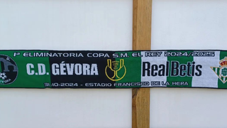 Gévora - Betis: Alineaciones confirmadas, horario, canal y dónde ver en TV y online el partido de hoy de la primera eliminatoria de Copa del Rey