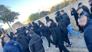 Pese al buen ambiente general, los ultras también la lían en Copa