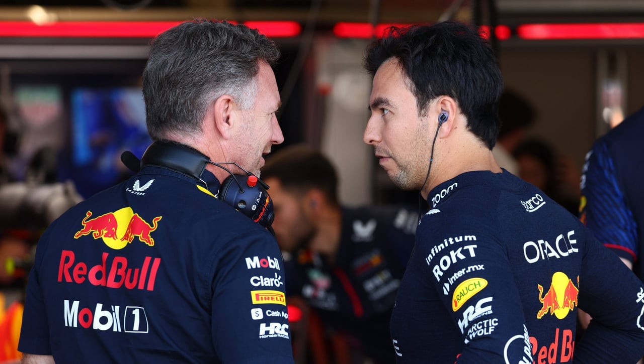 Christian Horner pone en su sitio a 'Checo' Pérez