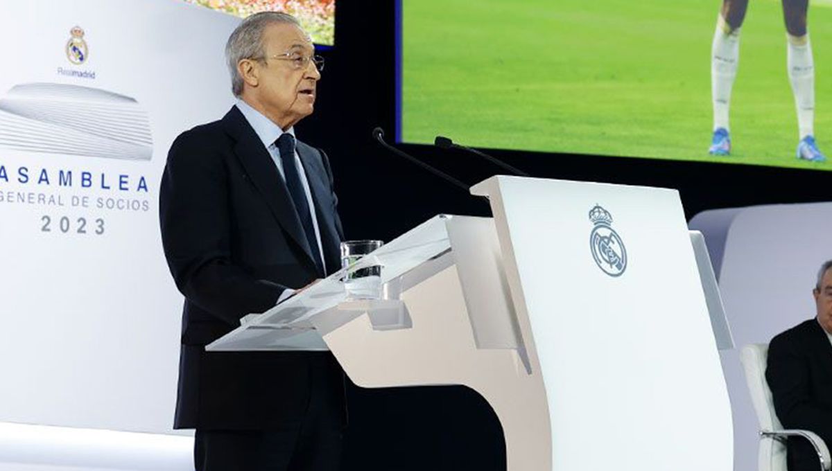 Florentino Pérez anuncia el final del fútbol europeo por culpa de la UEFA
