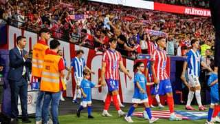 La afición del Atlético de Madrid estalla