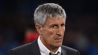 Quique Setién avisa al Racing de cara al duelo de Copa del Rey: "Si al Barça le das el balón, estás muerto"