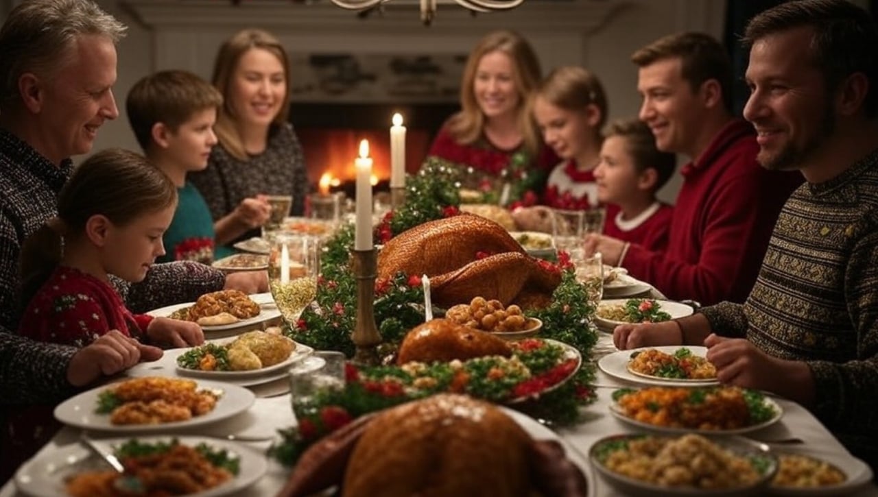 ¿Dónde debe sentarse cada familiar en la cena de Nochebuena y en la comida de Navidad?