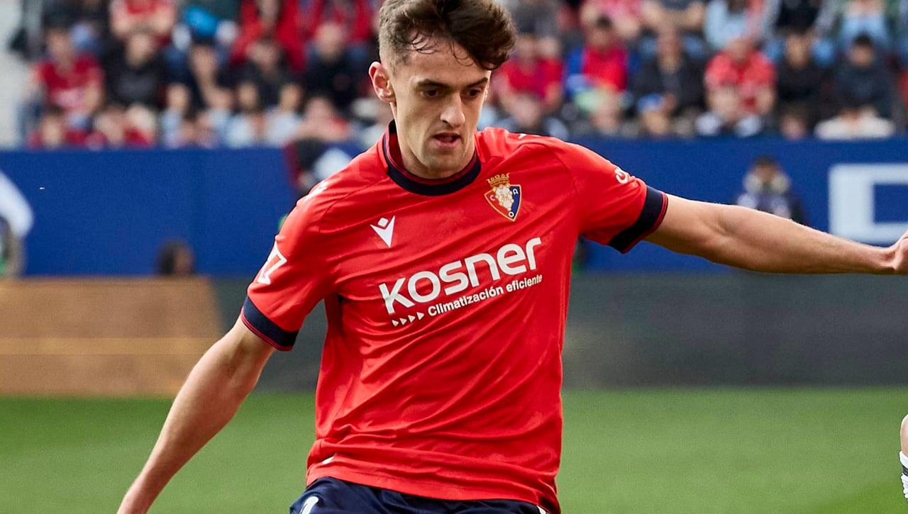 Aimar Oroz cumplirá ciclo de amonestaciones y no estará en Balaídos