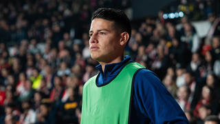 James Rodríguez, retratado