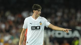 Javi Guerra, baja en el entrenamiento