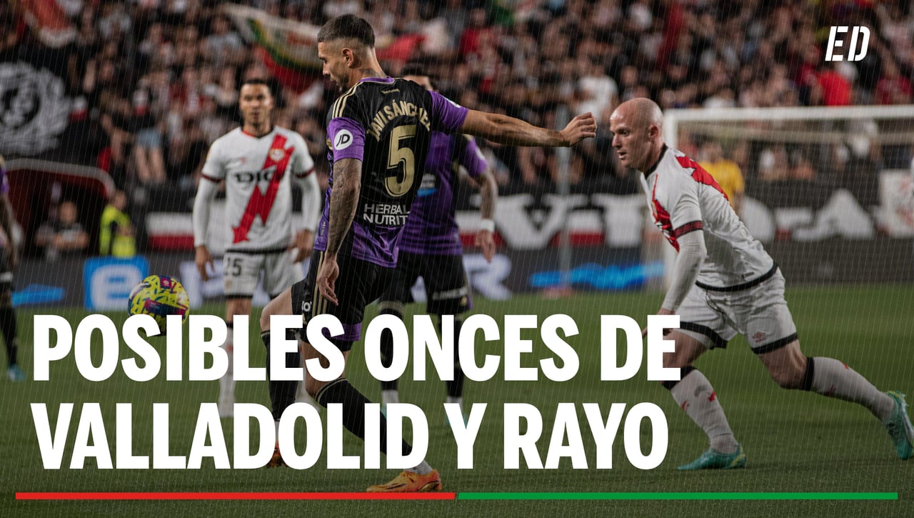 Alineaciones Real Valladolid – Rayo Vallecano: Alineación posible de Real Valladolid y Rayo Vallecano en el partido de hoy de LaLiga EA Sports
