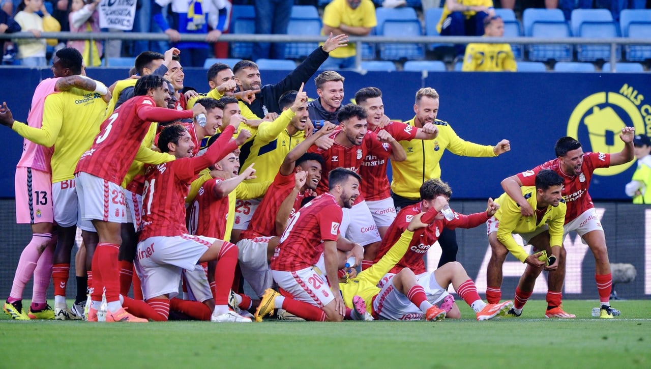 La felicidad de García Pimienta y Las Palmas