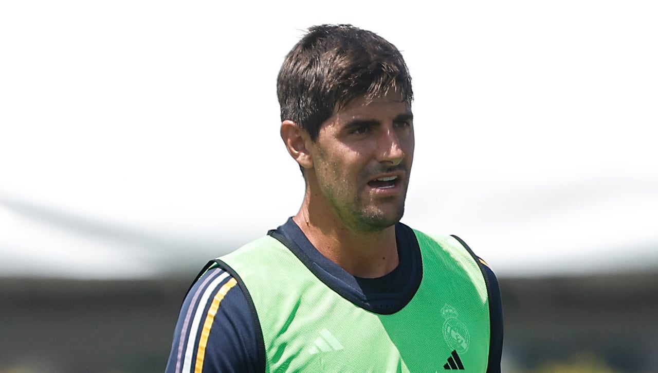 Courtois, lesionado de gravedad en el entrenamiento del Real Madrid