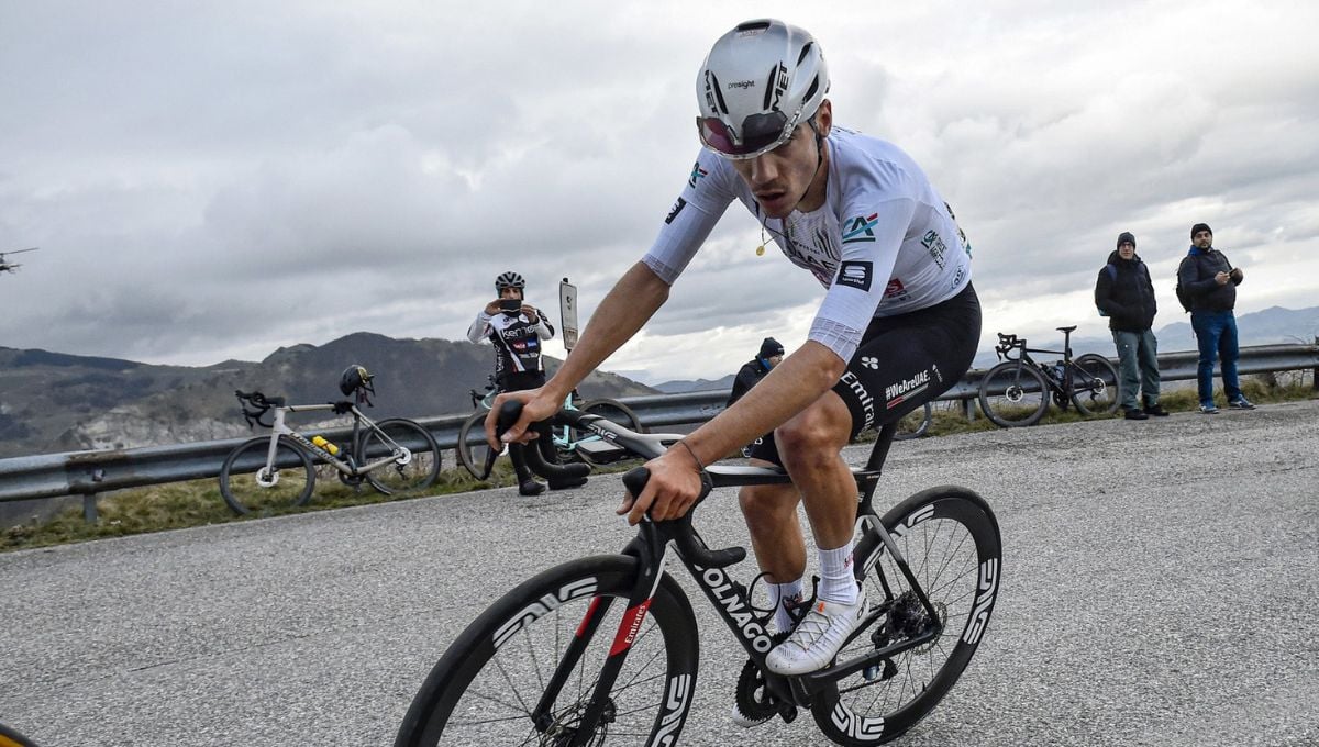 Tadej Pocagacar y Juan Ayuso, a España