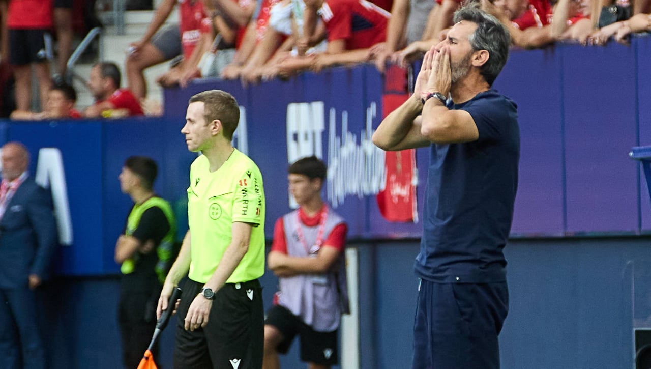 Vicente Moreno saca pecho