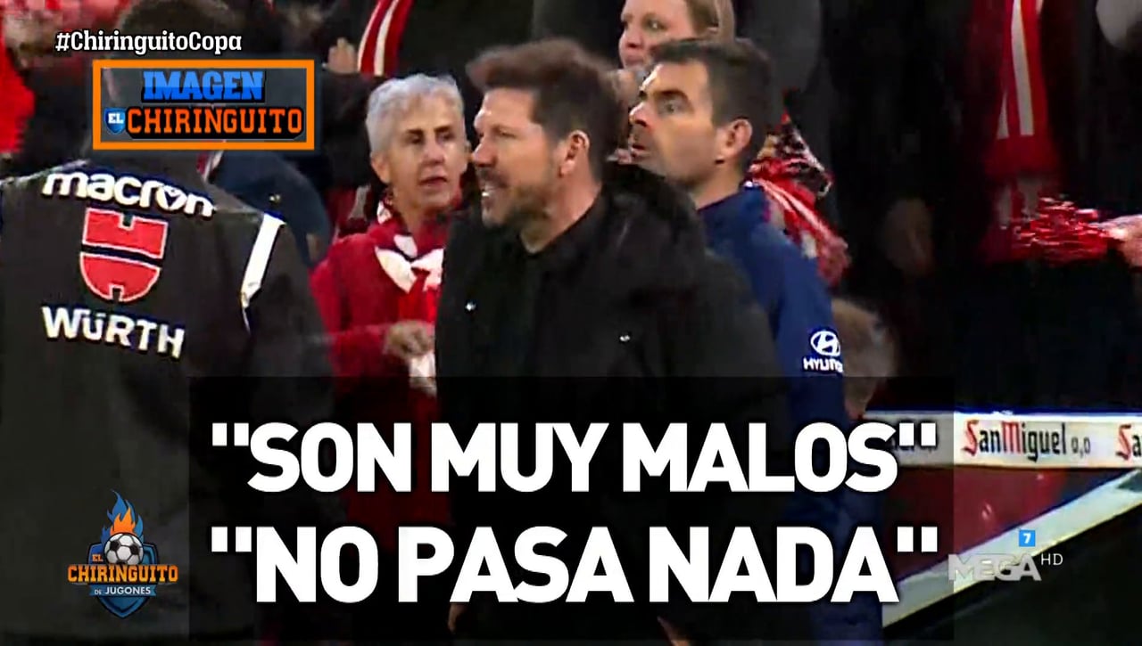 Inexplicable protesta de Simeone y burlona reacción de la afición del Athletic