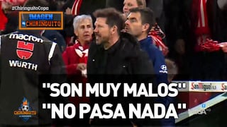 Inexplicable protesta de Simeone y burlona reacción de la afición del Athletic