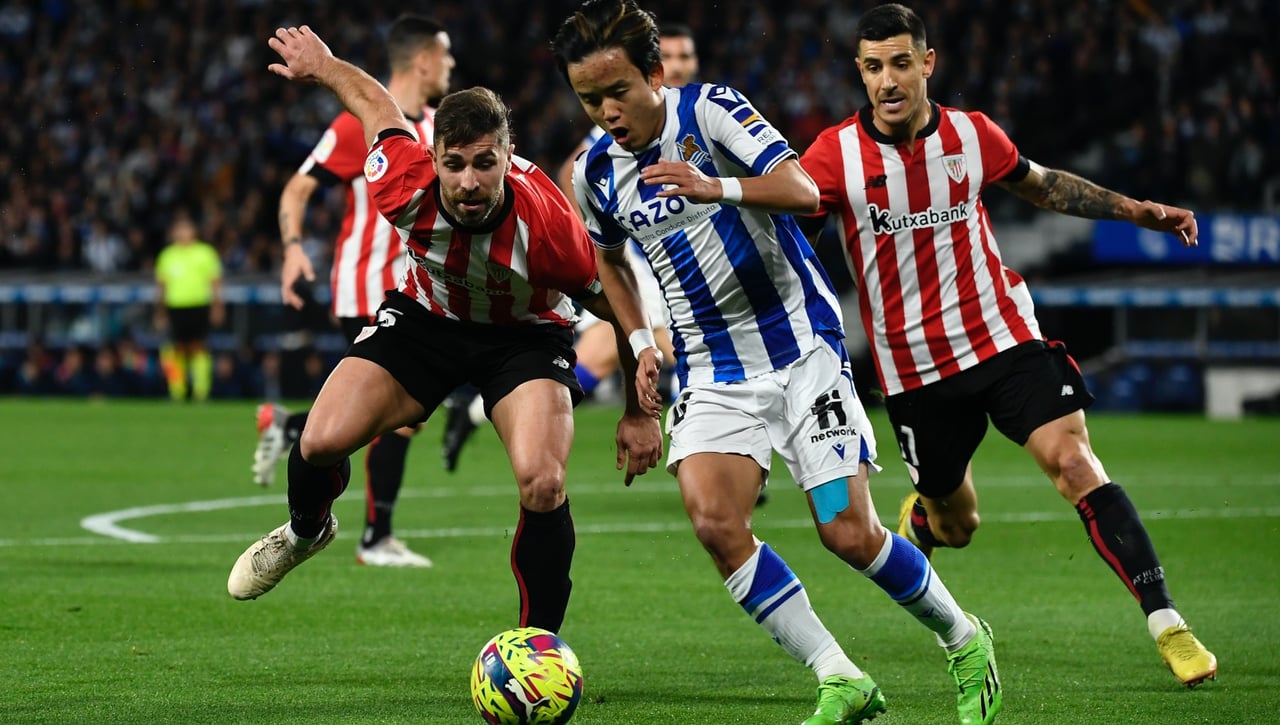 Athletic - Real Sociedad: fecha, hora, canal, dónde ver en TV y online el derbi vasco