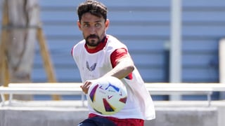 La reacción pública de Navas en el entrenamiento del Sevilla