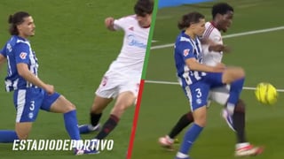 ¡Polémica en Nervión! Expulsión de Juanlu Sánchez en apenas quince minutos y penalti no pitado sobre Agoumé