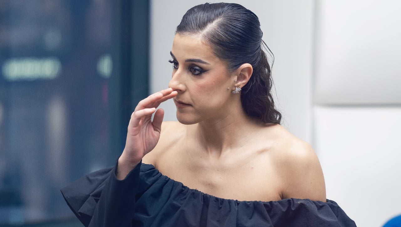 El momento más tenso de Carolina Marín