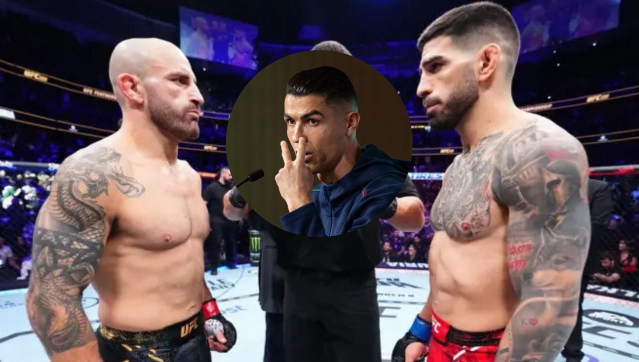 Cristiano Ronaldo se mete en otro lío con Ilia Topuria