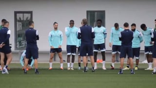 Entrenamiento del Betis sin Pellegrini